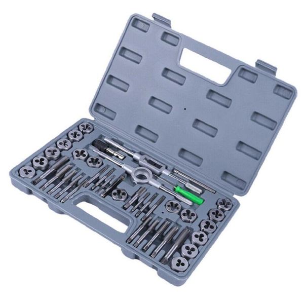 hand tools 40pcs tap die set thread plug taps handle alloy steel inch threading tool with case
hand tools 40pcs tap die set thread plug taps handle alloy steel inch threading tool with case