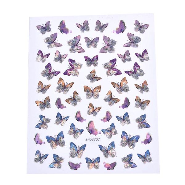 sheet 3d butterfly nail art sticker adhesive sliders colorful blue flowers decor stickers & decals, Black
sheet 3d butterfly nail art sticker adhesive sliders colorful blue flowers decor stickers & decals, Black