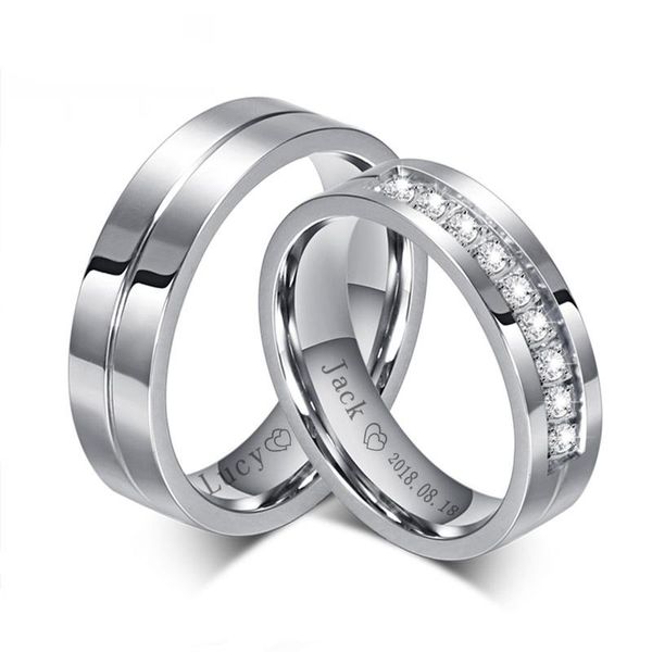 bling cubic zirconia wedding band rings record name date love info never fade stainless steel alliance gift, Slivery;golden
bling cubic zirconia wedding band rings record name date love info never fade stainless steel alliance gift, Slivery;golden