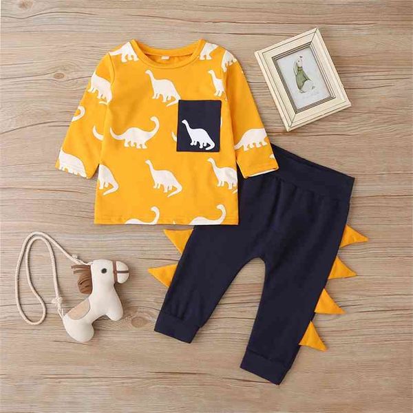 autumn children sets casual girls long sleeve o neck print cartoon dinosaur t-shirt pants cute girls clothes 210629, White
autumn children sets casual girls long sleeve o neck print cartoon dinosaur t-shirt pants cute girls clothes 210629, White