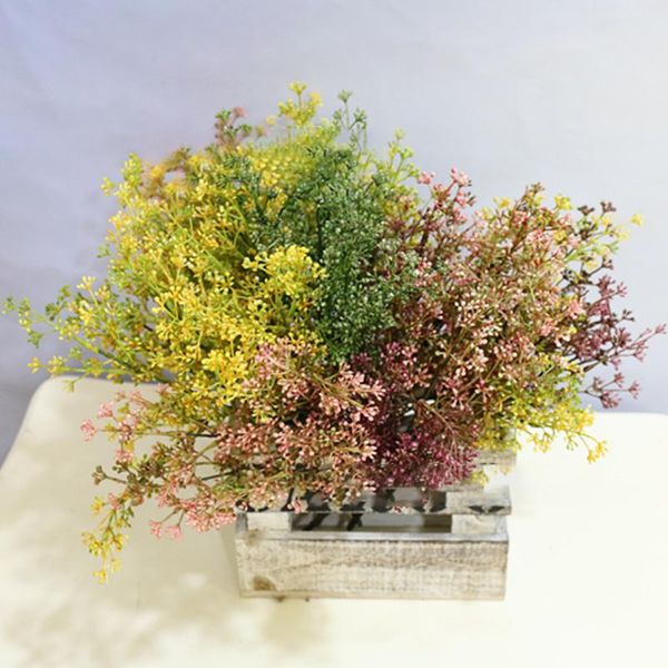 decorative flowers & wreaths 1pc milan artificial flower plant for home garden bonsai plants diy wall material decoration
decorative flowers & wreaths 1pc milan artificial flower plant for home garden bonsai plants diy wall material decoration