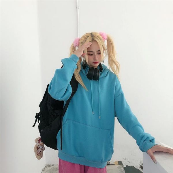 bf solid casual style pullovers autumn winter women's clothing loose sweatshirt hooded hipster ins female oversize hoodies & sweatshirt, Black
bf solid casual style pullovers autumn winter women's clothing loose sweatshirt hooded hipster ins female oversize hoodies & sweatshirt, Black