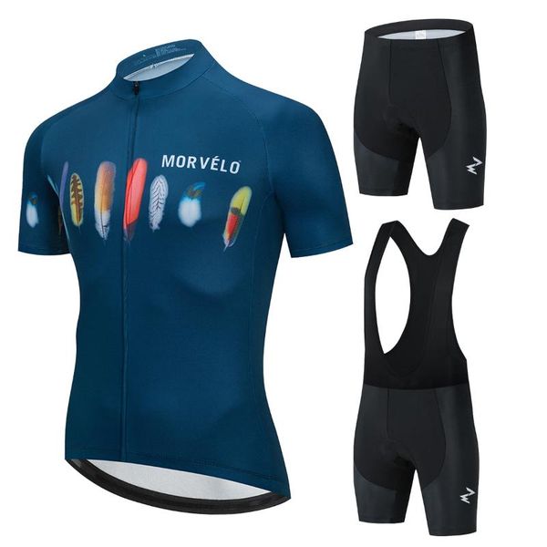 racing sets 2021 summer cycling jersey set morvelo bike uniform road bicycle jerseys mtb wear breathable clothing, Black;blue
racing sets 2021 summer cycling jersey set morvelo bike uniform road bicycle jerseys mtb wear breathable clothing, Black;blue
