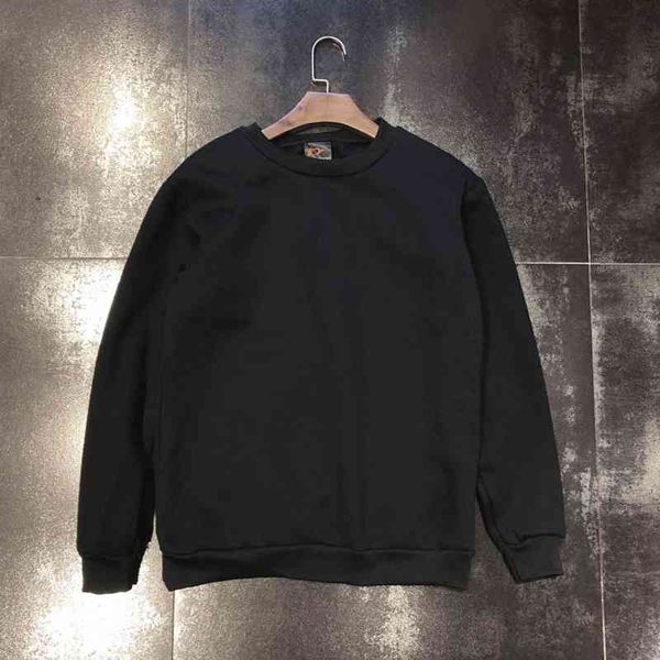 round collar autumn white tide trend men's plush long sleeve couple loose and versatile clothes 2020, Black
round collar autumn white tide trend men's plush long sleeve couple loose and versatile clothes 2020, Black