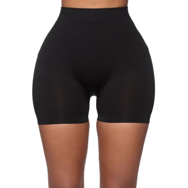 women solid high waist pants shorts summer biker daily sports bottom women's, White;black
women solid high waist pants shorts summer biker daily sports bottom women's, White;black