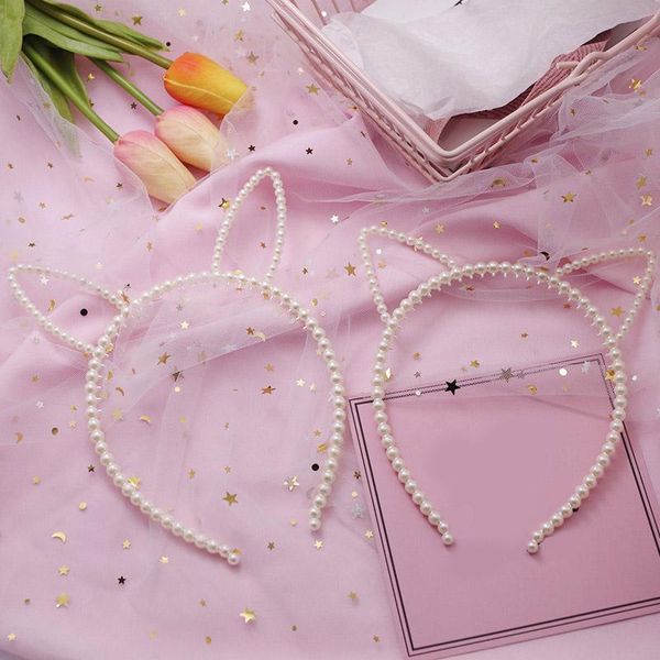 hair accessories 1pc unique cute kawaii cat ears pattern imitation pearl headband gifts valentines band gift
hair accessories 1pc unique cute kawaii cat ears pattern imitation pearl headband gifts valentines band gift