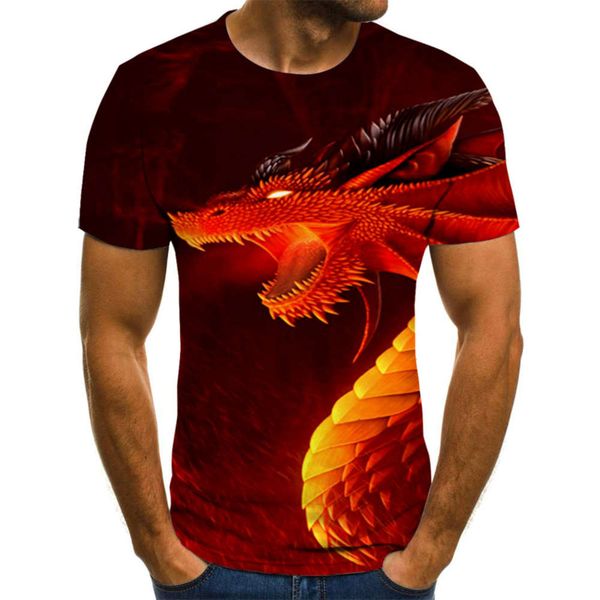 2021 personalized fashion trend t-shirt 3d digital china dragon printed men's, White;black
2021 personalized fashion trend t-shirt 3d digital china dragon printed men's, White;black
