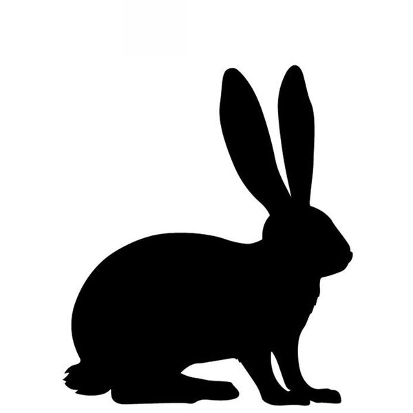 cute rabbit pattern cartoon sticker car window decoration personality pvc waterproof decal black/white, 15cm*13cm
cute rabbit pattern cartoon sticker car window decoration personality pvc waterproof decal black/white, 15cm*13cm