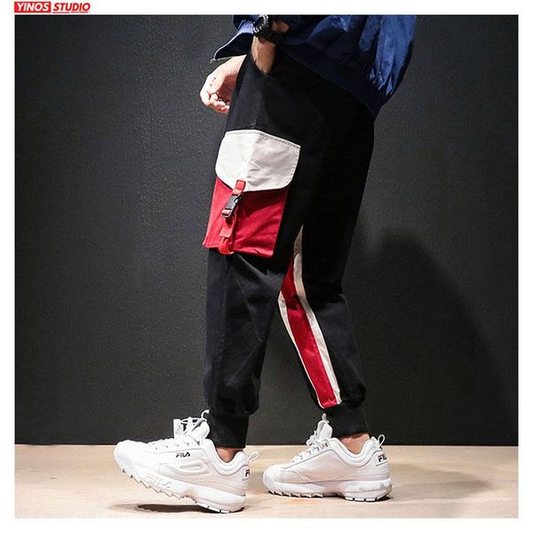 men's pants drop autumn mens japanese patchwork pocket loose male baggy hip-hop harem men streetwear causal sport, Black
men's pants drop autumn mens japanese patchwork pocket loose male baggy hip-hop harem men streetwear causal sport, Black