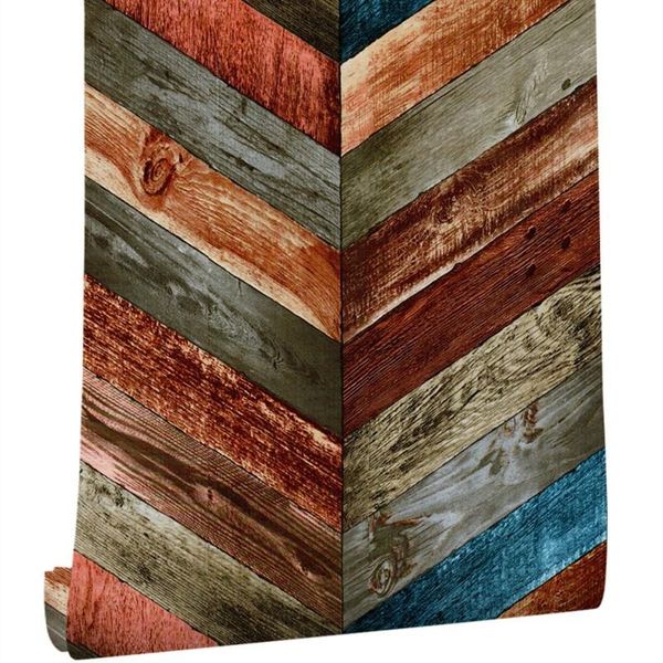 wallpapers 3/6m*45cm vintage colorful wood stripe wallpaper pvc self adhesive waterproof home decor living room wall decals
wallpapers 3/6m*45cm vintage colorful wood stripe wallpaper pvc self adhesive waterproof home decor living room wall decals