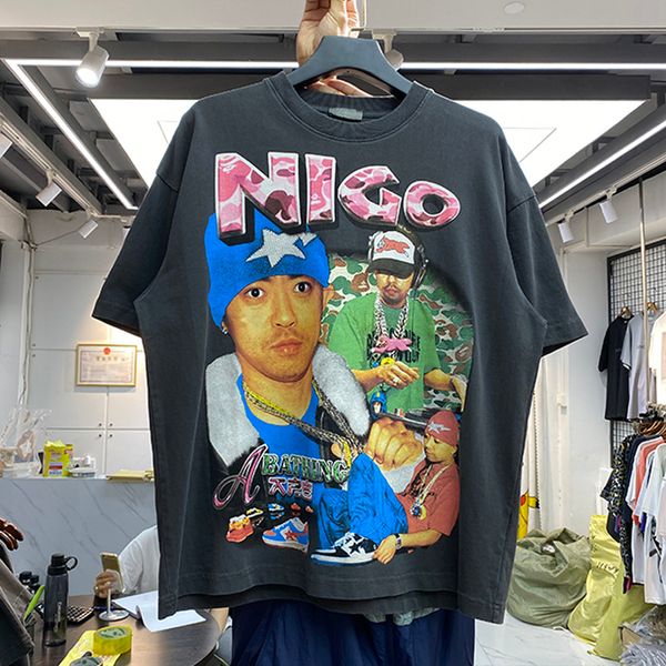 men vintage printed cotton t shirts short sleeve hip hop casual t-shirts men's womens loose tee size m-xl, White;black
men vintage printed cotton t shirts short sleeve hip hop casual t-shirts men's womens loose tee size m-xl, White;black