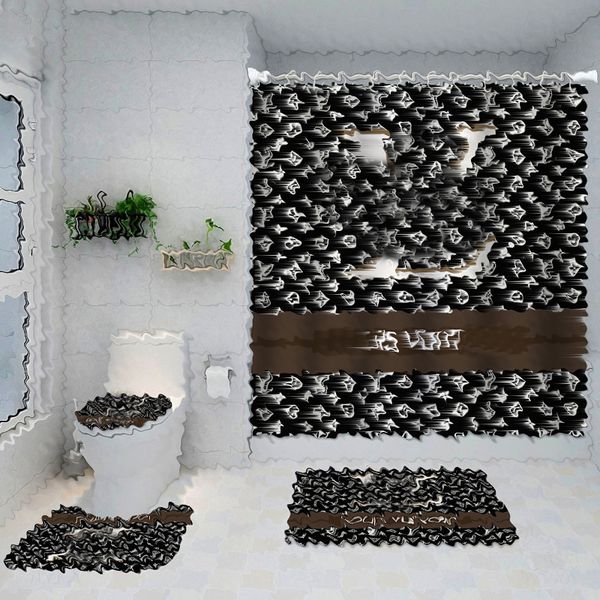 luxurious design simple print shower curtains sets waterproof polyester bath curtains with rugs toilet seat cover set
luxurious design simple print shower curtains sets waterproof polyester bath curtains with rugs toilet seat cover set