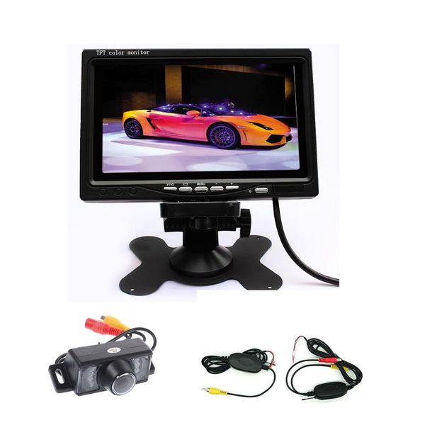 car video tft lcd parking monitors reverse rearview system for backup rear view camera wireless
car video tft lcd parking monitors reverse rearview system for backup rear view camera wireless