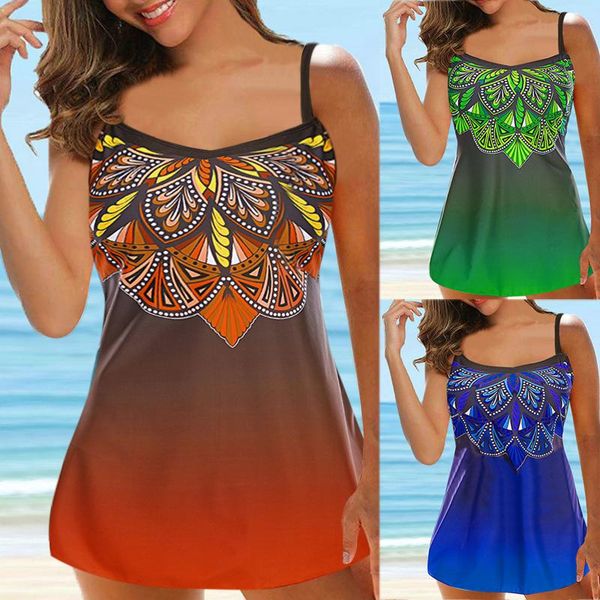 women's swimwear women swimsuit 2021 tankini large digital print spring beach resort set ropa maillot de bain femme, White;black
women's swimwear women swimsuit 2021 tankini large digital print spring beach resort set ropa maillot de bain femme, White;black