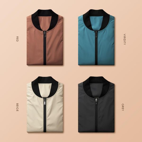 men's jackets spring and autumn jacket trendy baseball uniform casual sports 2021 thin upper clothes, Black;brown
men's jackets spring and autumn jacket trendy baseball uniform casual sports 2021 thin upper clothes, Black;brown
