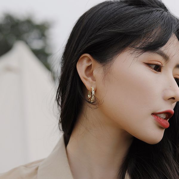 diameter 2.6cm ~ big earrings retro high-grade light luxury earrings exaggerated earrings luxurys designers jewelry, Silver
diameter 2.6cm ~ big earrings retro high-grade light luxury earrings exaggerated earrings luxurys designers jewelry, Silver