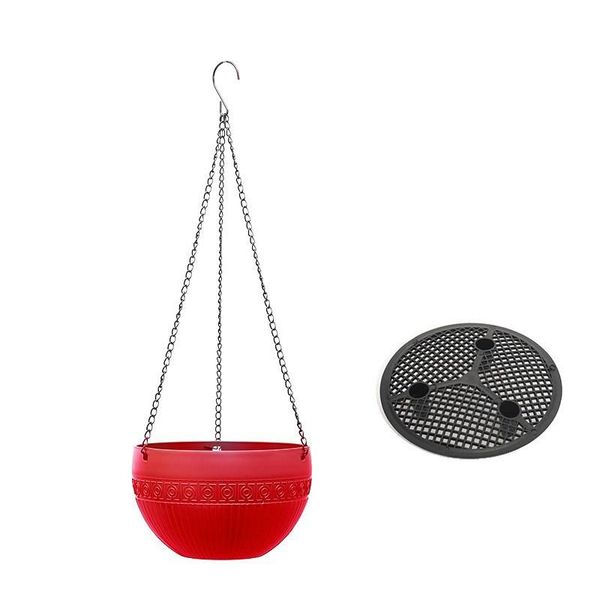 other garden supplies hanging basket rattan flower plant pot planter chain home decoration brown, red, white, black, dark green, gray 
other garden supplies hanging basket rattan flower plant pot planter chain home decoration brown, red, white, black, dark green, gray