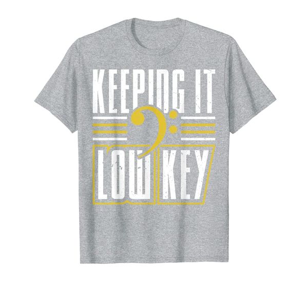 musician humour tee | bass clef low key music joke t-shirt, White;black
musician humour tee | bass clef low key music joke t-shirt, White;black