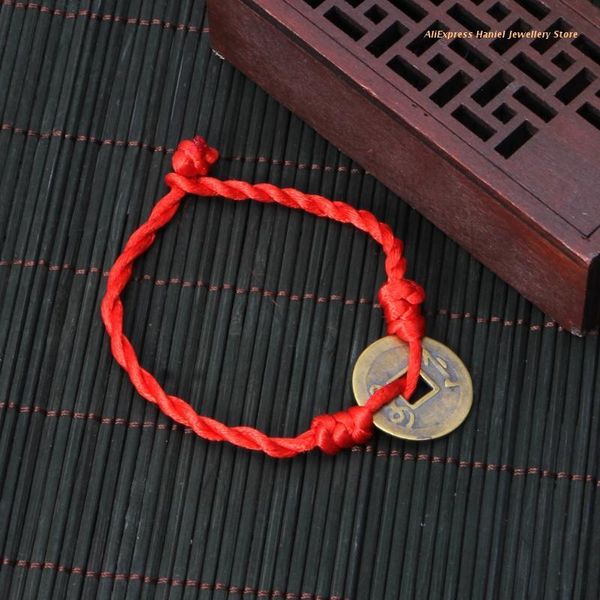 tennis chinese feng shui wealth lucky copper coins pendant red string bracelets dropship, Golden;silver
tennis chinese feng shui wealth lucky copper coins pendant red string bracelets dropship, Golden;silver