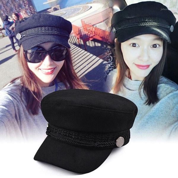 berets 2021 black vintage beret fashion women streetwear flat cap rope casual winter autumn spring warm wool blend hat, Blue;gray
berets 2021 black vintage beret fashion women streetwear flat cap rope casual winter autumn spring warm wool blend hat, Blue;gray