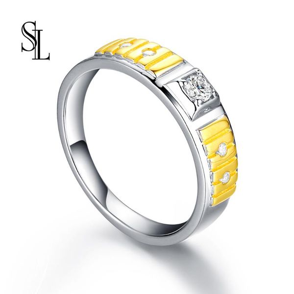 cluster rings sl solitaire male ring 24kt gold color 925 sterling silver zircon cz engagement wedding band for men finger jewelry, Golden;silver
cluster rings sl solitaire male ring 24kt gold color 925 sterling silver zircon cz engagement wedding band for men finger jewelry, Golden;silver