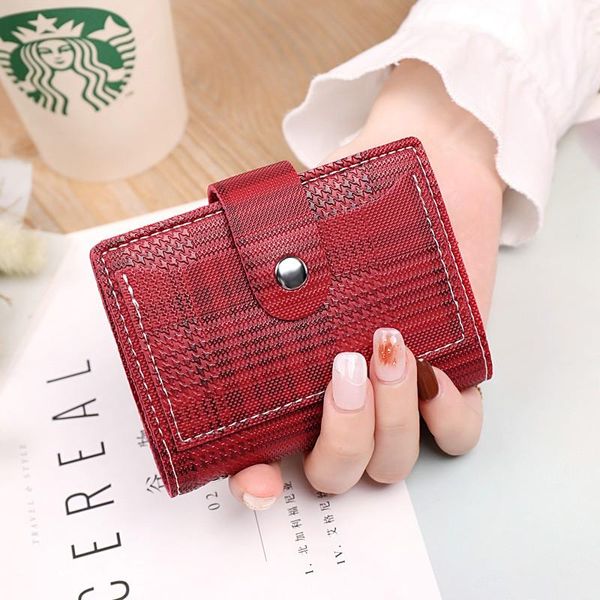 card holders 24 pcs bag women wallets hasp coin purses id lady small money portable multi-cards for woman, Brown;gray
card holders 24 pcs bag women wallets hasp coin purses id lady small money portable multi-cards for woman, Brown;gray