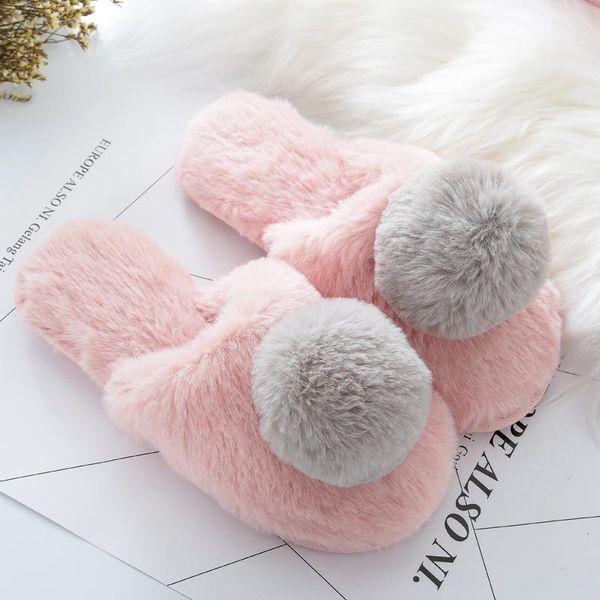 slippers 2021 women indoor warm plush winter shoes female home floor fur slipper soft sole anti-slip ladies house bedroom slides, Black
slippers 2021 women indoor warm plush winter shoes female home floor fur slipper soft sole anti-slip ladies house bedroom slides, Black