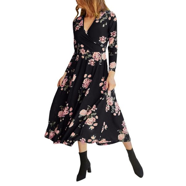 casual dresses bohemian floral printed party women v neck long sleeve dress robe female retro elegant culb vestidos #bl1, Black;gray
casual dresses bohemian floral printed party women v neck long sleeve dress robe female retro elegant culb vestidos #bl1, Black;gray