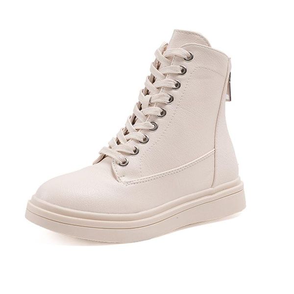 boots 2021 autumn women's low-heeled short fashion high tide plus velvet casual flat, Black
boots 2021 autumn women's low-heeled short fashion high tide plus velvet casual flat, Black