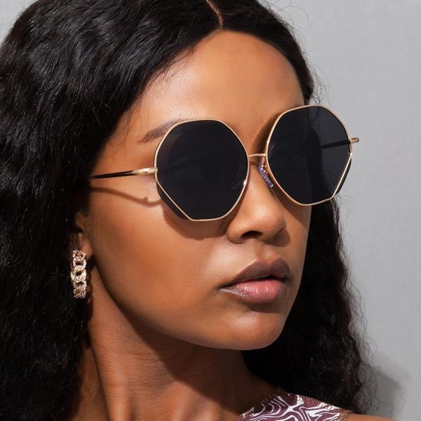 sunglasses 2021 vintage unique polygon women fashion metal punk sun glasses female black shades men driving, White;black
sunglasses 2021 vintage unique polygon women fashion metal punk sun glasses female black shades men driving, White;black