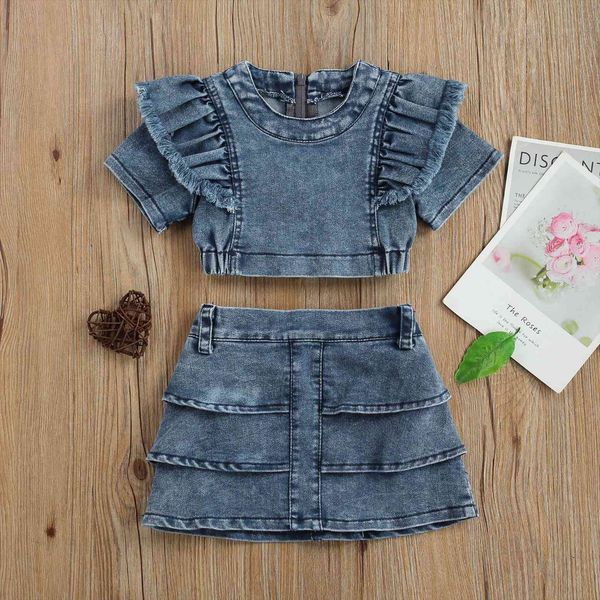 baby childrens 2pcs toddler little girlssummer bull puncher outfits short sleeves crop high waist layered skirt 1 6 y, White
baby childrens 2pcs toddler little girlssummer bull puncher outfits short sleeves crop high waist layered skirt 1 6 y, White