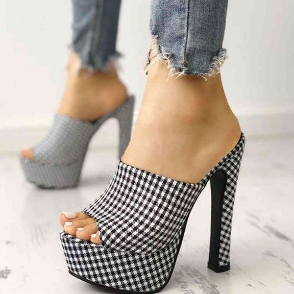sandals ins plaid block heel summer open toe platform party women's pumps fashion shoes woman, Black
sandals ins plaid block heel summer open toe platform party women's pumps fashion shoes woman, Black