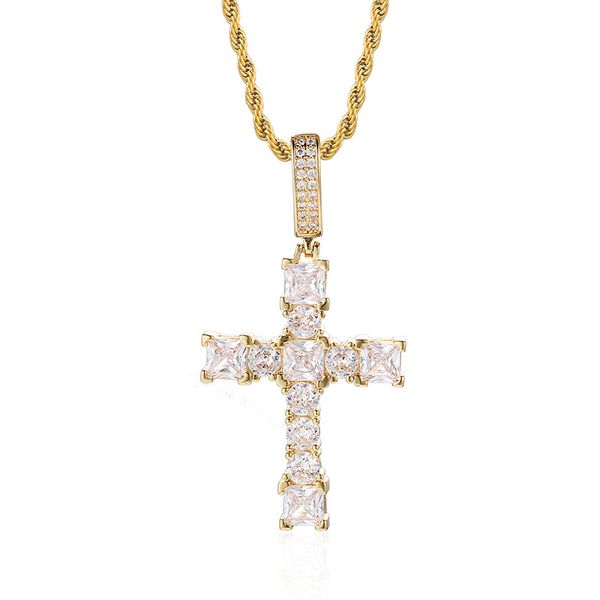 hip hop prong set aaa cz stone cross pendant necklace bling iced out bagutte diamond for women men rapper white gold birthday jewelry gift b, Silver
hip hop prong set aaa cz stone cross pendant necklace bling iced out bagutte diamond for women men rapper white gold birthday jewelry gift b, Silver