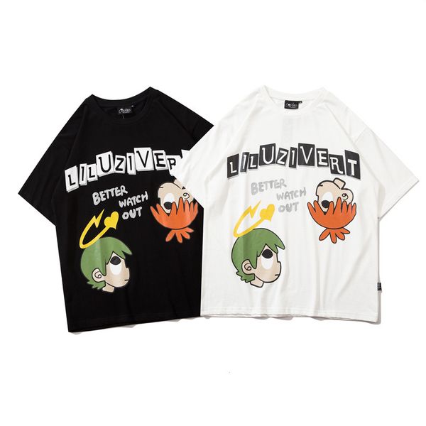 fashion t shirt impass national american street cartoon children's fun printed short sleeve men's and women's hip hop casual, White;black
fashion t shirt impass national american street cartoon children's fun printed short sleeve men's and women's hip hop casual, White;black