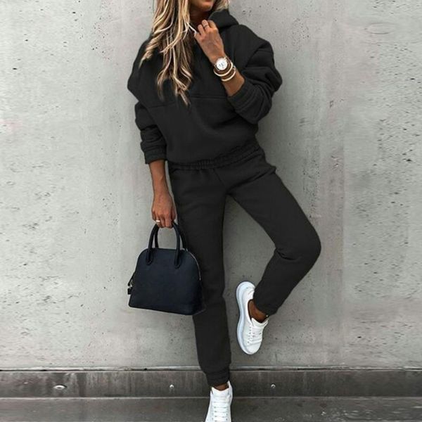 gym clothing tracksuit women solid sets female warm hoodie sweatshirts and long pant fashion 2 pieces oversized sweatshirt suits, White;black
gym clothing tracksuit women solid sets female warm hoodie sweatshirts and long pant fashion 2 pieces oversized sweatshirt suits, White;black