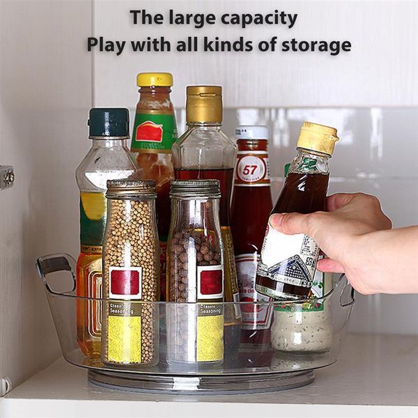 kitchen storage & organization turntable organizer lazy susan non-slip with handle container for bathroom bedroom parlor (grey/clear)
kitchen storage & organization turntable organizer lazy susan non-slip with handle container for bathroom bedroom parlor (grey/clear)