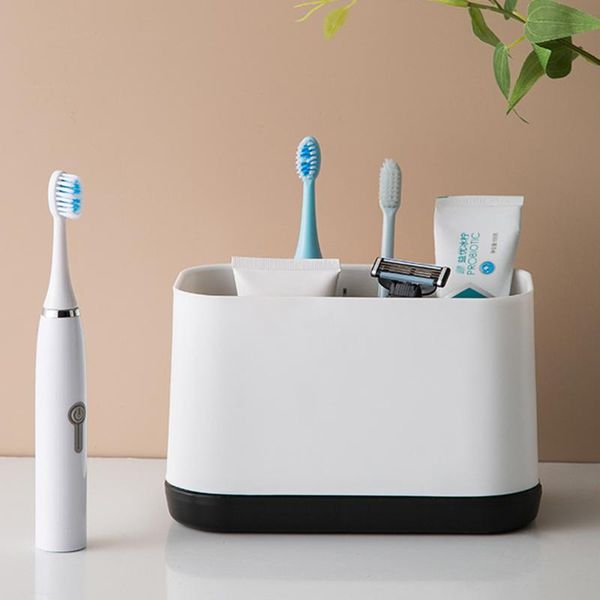 bathroom storage & organization 6 grids cosmetic organizer detachable plastic makeup box electric toothbrush stand holder sundries make up p
bathroom storage & organization 6 grids cosmetic organizer detachable plastic makeup box electric toothbrush stand holder sundries make up p