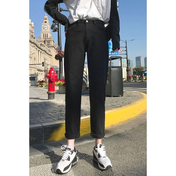 women's jeans white high waist harem mother 2021 spring style xl black streetwear denim trousers beige, Blue
women's jeans white high waist harem mother 2021 spring style xl black streetwear denim trousers beige, Blue