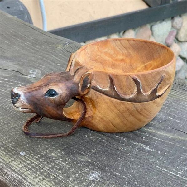mugs wooden mug animal shape portable camping drinking cup hand carved outdoor with lanyard for coffee tea milk cocina
mugs wooden mug animal shape portable camping drinking cup hand carved outdoor with lanyard for coffee tea milk cocina