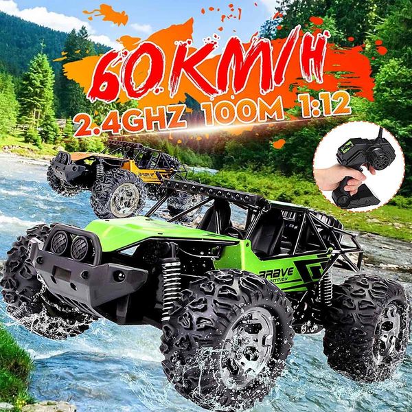 112 60km/h rc remote control off road cars vehicle 2.4ghz crawlers electric large monster rc car toy for children gift
112 60km/h rc remote control off road cars vehicle 2.4ghz crawlers electric large monster rc car toy for children gift