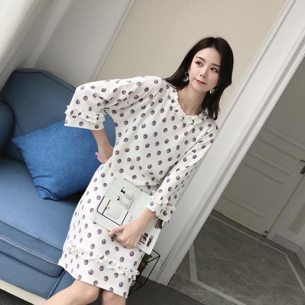 knitted waffle cotton womens nightgown sleepwear round neck three quarter sleeping dress ropa para dormir mujer sleepshirts women's, Black;red
knitted waffle cotton womens nightgown sleepwear round neck three quarter sleeping dress ropa para dormir mujer sleepshirts women's, Black;red