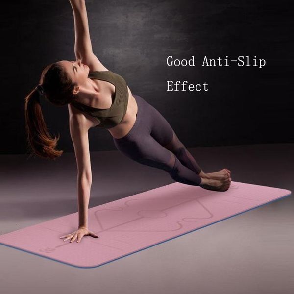 two-color/monochrome posture yoga line tpe anti slip sport mat training dance environmental protection and fitness for
two-color/monochrome posture yoga line tpe anti slip sport mat training dance environmental protection and fitness for
