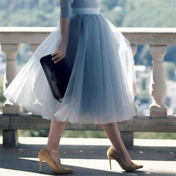 5 layers 60cm princess midi women skirt tulle pleated dance tutu lolita petticoat jupe saia faldas puffy, Black
5 layers 60cm princess midi women skirt tulle pleated dance tutu lolita petticoat jupe saia faldas puffy, Black
