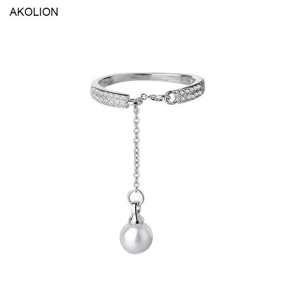 wedding rings silver chain tassels peals dangle adjustable ring 925 cubic zircon for women lady girls gift luxury jewelry, Slivery;golden
wedding rings silver chain tassels peals dangle adjustable ring 925 cubic zircon for women lady girls gift luxury jewelry, Slivery;golden