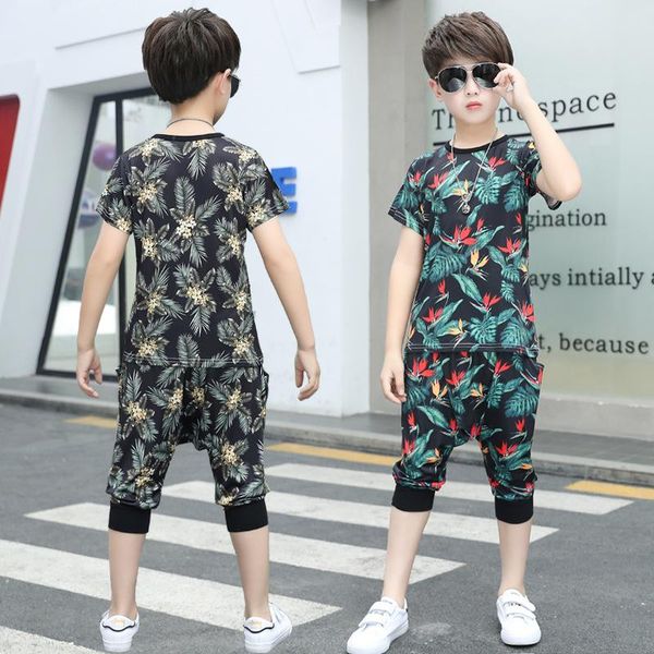 clothing sets boys' 2021 summer short sleeve suit fashion t-shirt two piece set, White
clothing sets boys' 2021 summer short sleeve suit fashion t-shirt two piece set, White