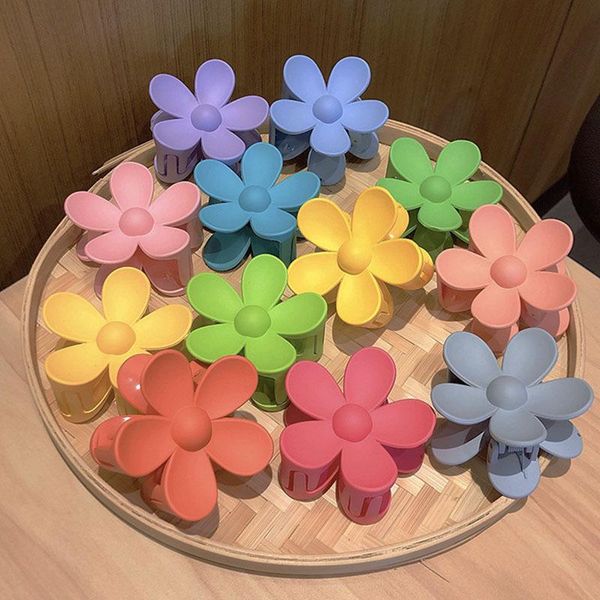 fashion big flower plastic hair claw candy color acrylic clip ladies retro band accessories, Slivery;white
fashion big flower plastic hair claw candy color acrylic clip ladies retro band accessories, Slivery;white