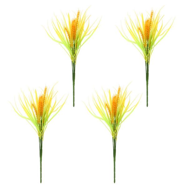 decorative flowers & wreaths 4pcs artificial wheat ears adornments grain realistic stalks
decorative flowers & wreaths 4pcs artificial wheat ears adornments grain realistic stalks