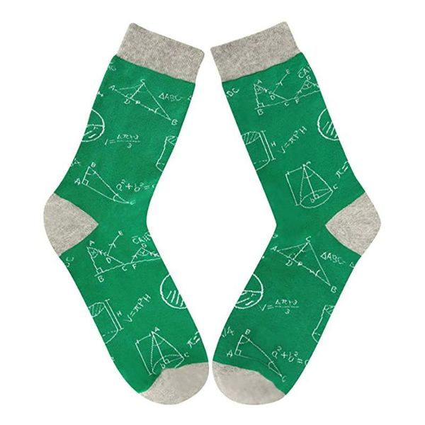 men's socks 1pair math printing autumn elastic portable middle tube outdoor sport polyester anti scratch casual men thickened non slip, Black
men's socks 1pair math printing autumn elastic portable middle tube outdoor sport polyester anti scratch casual men thickened non slip, Black