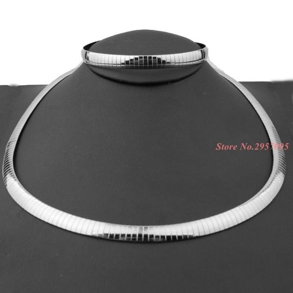 earrings & necklace women snake choker bracelet men chain flat jewelry silver gold color 316l stainless steel trendy fashion
earrings & necklace women snake choker bracelet men chain flat jewelry silver gold color 316l stainless steel trendy fashion