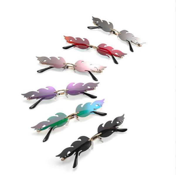 2021trendy frame ladies metal frameless sunglasses fashionable accessories women tide party funny glasses uv400, White;black
2021trendy frame ladies metal frameless sunglasses fashionable accessories women tide party funny glasses uv400, White;black